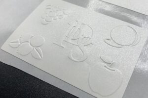 エンボス加工アクアプルーフラベル